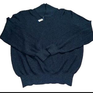 Suitsupply Navy Blue Cashmere Sweater